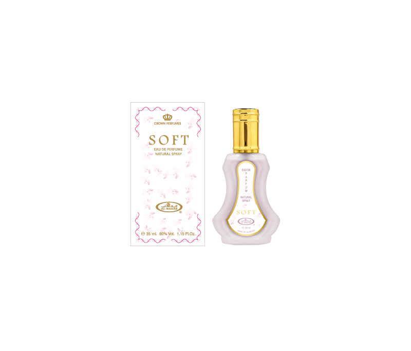 Eau de Parfum vaporisateur Al-Rehab "Soft" (35ml) par chez Al-Rehab sur